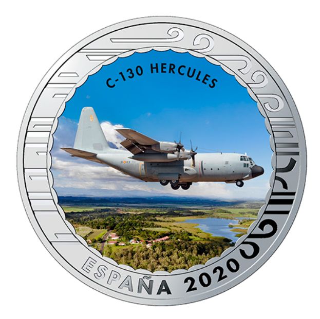 1,5 euro España 2020 - LOCKHEED C-130H HERCULES