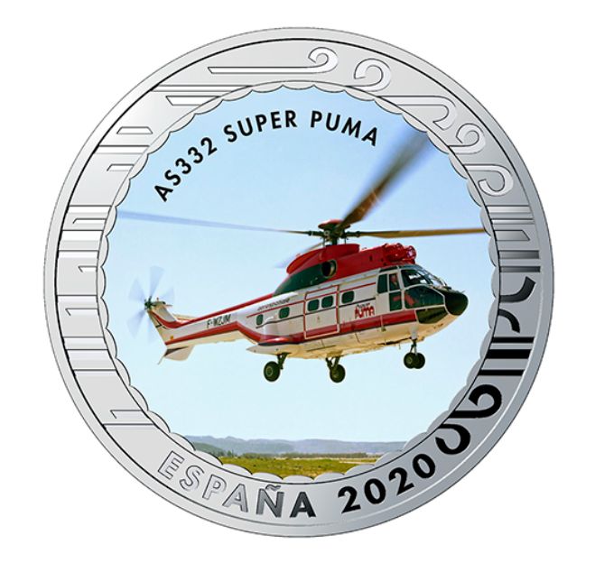 1,5 euro España 2020 - EUROCOPTER AS 332