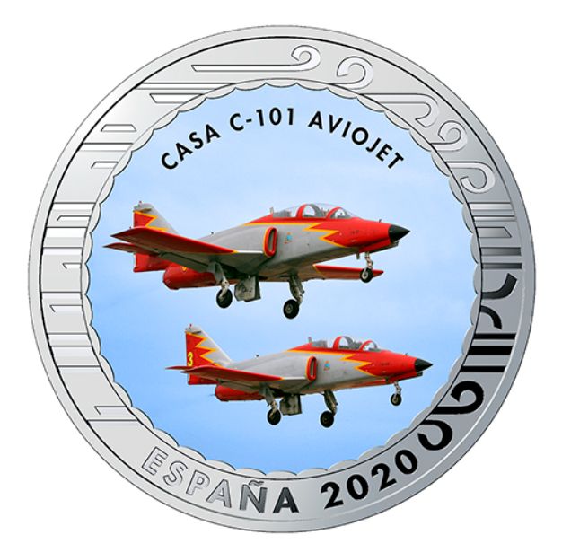 1,5 euro España 2020 - CASA C-101 AVIOJET 1,5 euro España 2020 - CASA C-101 AVIOJET