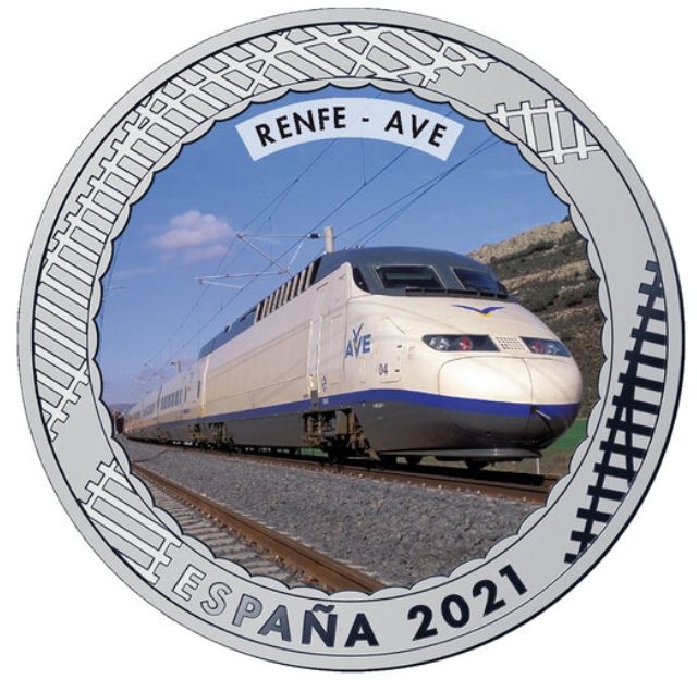 1,5 euro España 2021 - RENFE-AVE