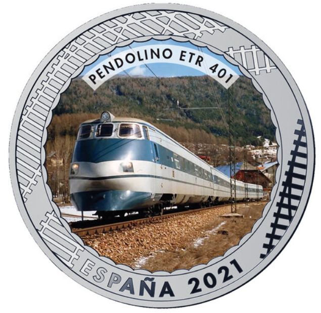 1,5 euro España 2021 - PENDOLINO