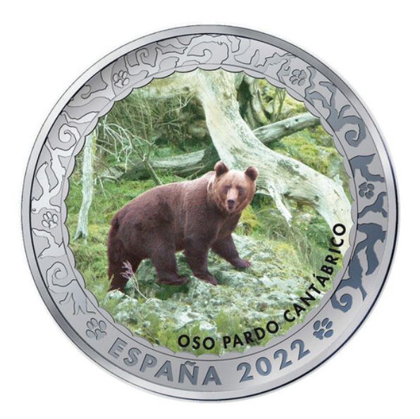 1,5 euro España 2022 - OSO PARDO CANTÁBRICO 1,5 euro España 2022 - OSO PARDO CANTÁBRICO