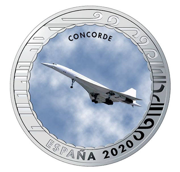 1,5 euro España 2020 - BAC CONCORDE