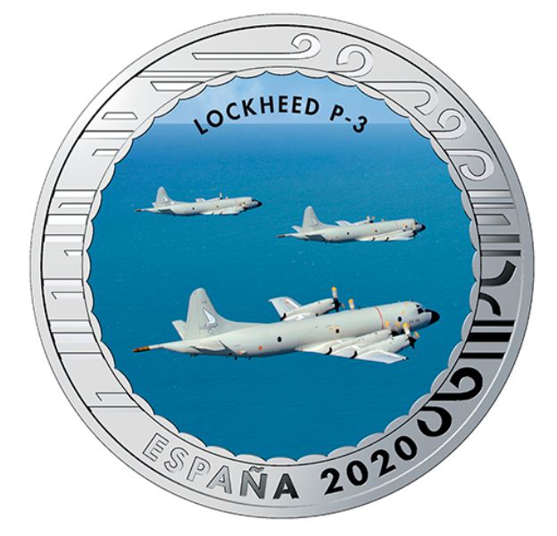 1,5 euro España 2020 - LOCKHEED P-3 ORION