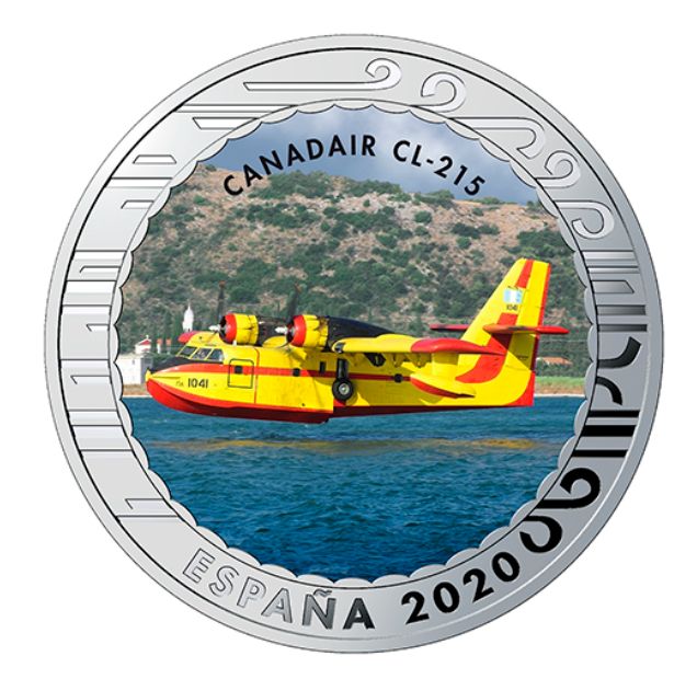 1,5 euro España 2020 - CANADAIR CL-215