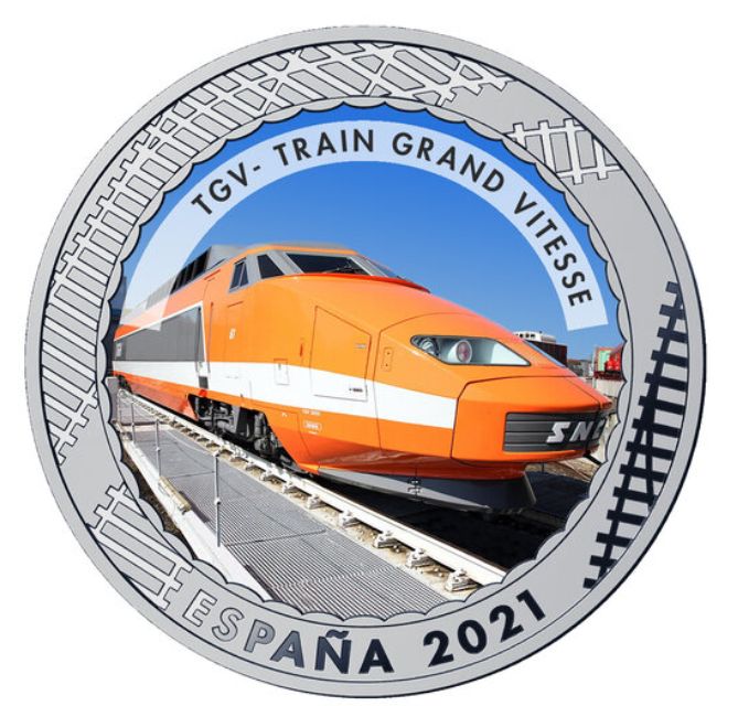 1,5 euro España 2021 - TGV