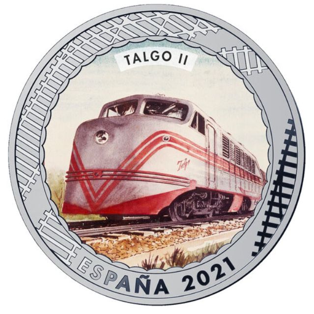 1,5 euro España 2021 - TALGO II