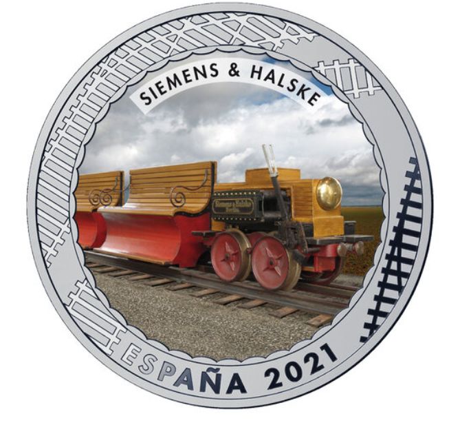 1,5 euro España 2021 - SIEMENS & HALSKE