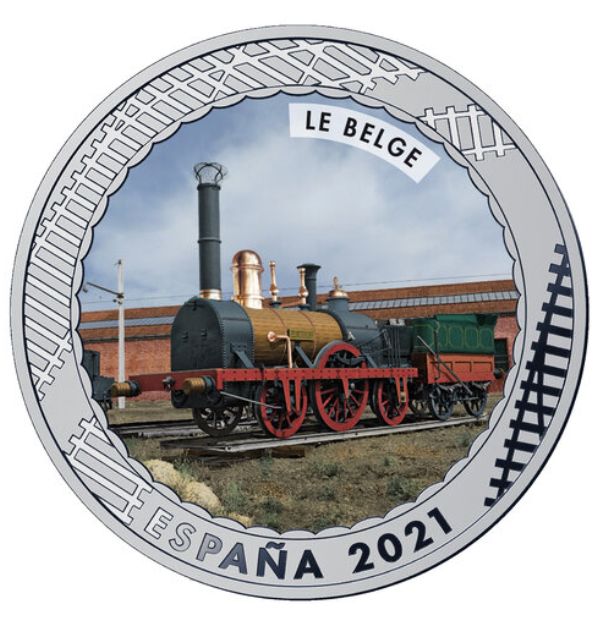 1,5 euro España 2021 - LE BELGE