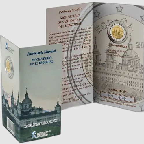 Proof 2 euro España 2013 - El Escorial