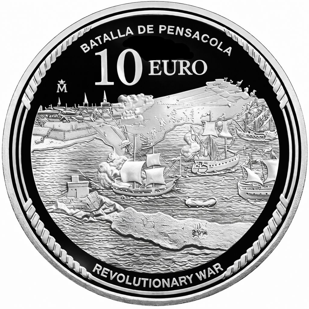 Proof 10 euro España 2026 - Bernardo de Gálvez