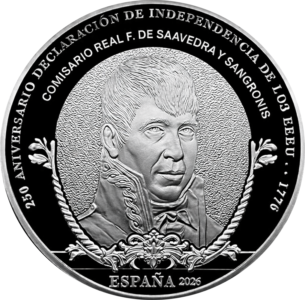 Proof 10 euro España 2026 - F. de Saavedra