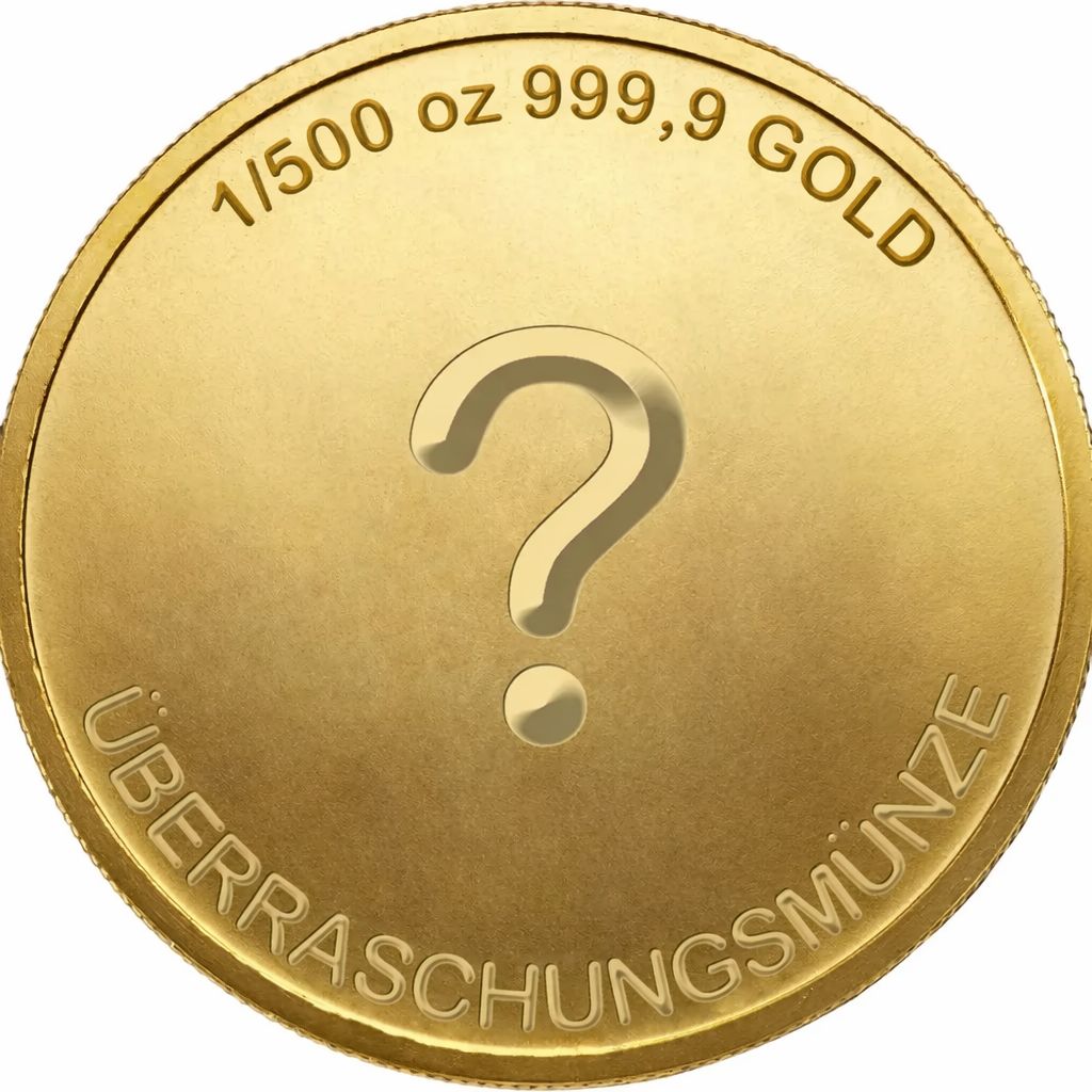 Moneda de oro 1/500 oz