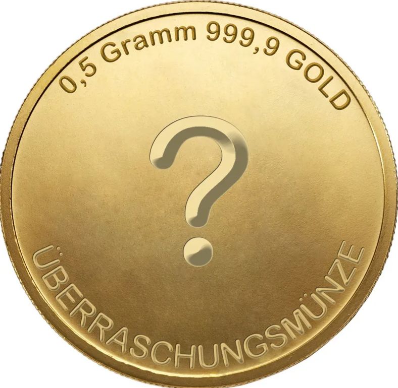 Moneda de oro 0,5g