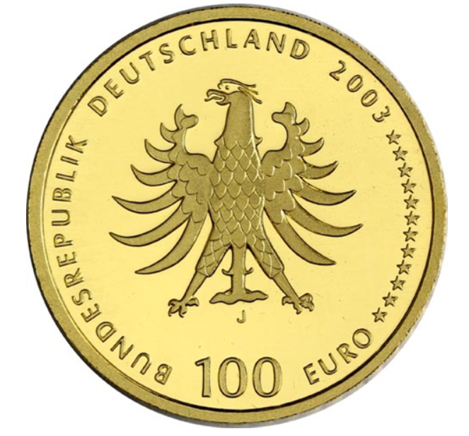 1/2 Onza de oro Alemania 2003 - Quedlinburg