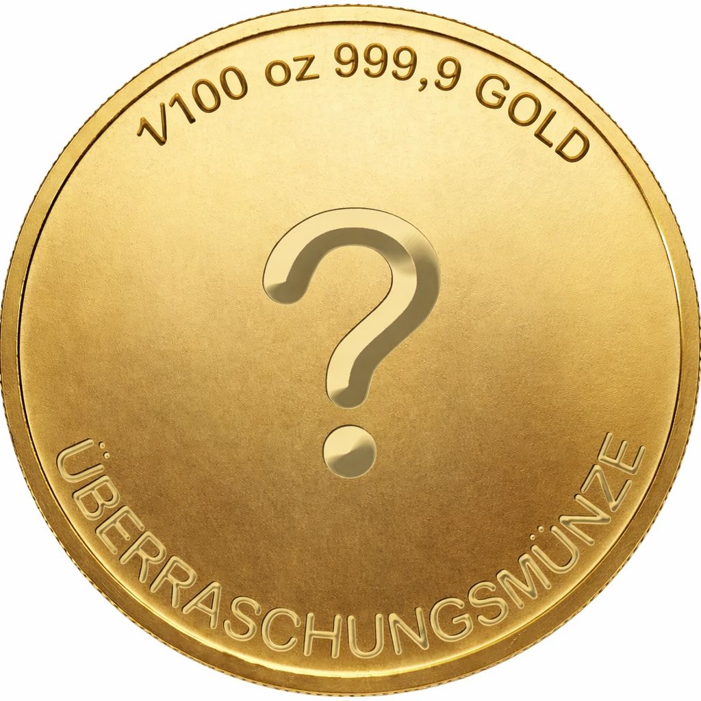 Moneda de oro 1/100 oz