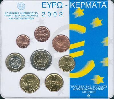 Serie 3,88 euro Grecia 2002
