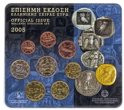 Serie 3,88 euro Grecia 2005