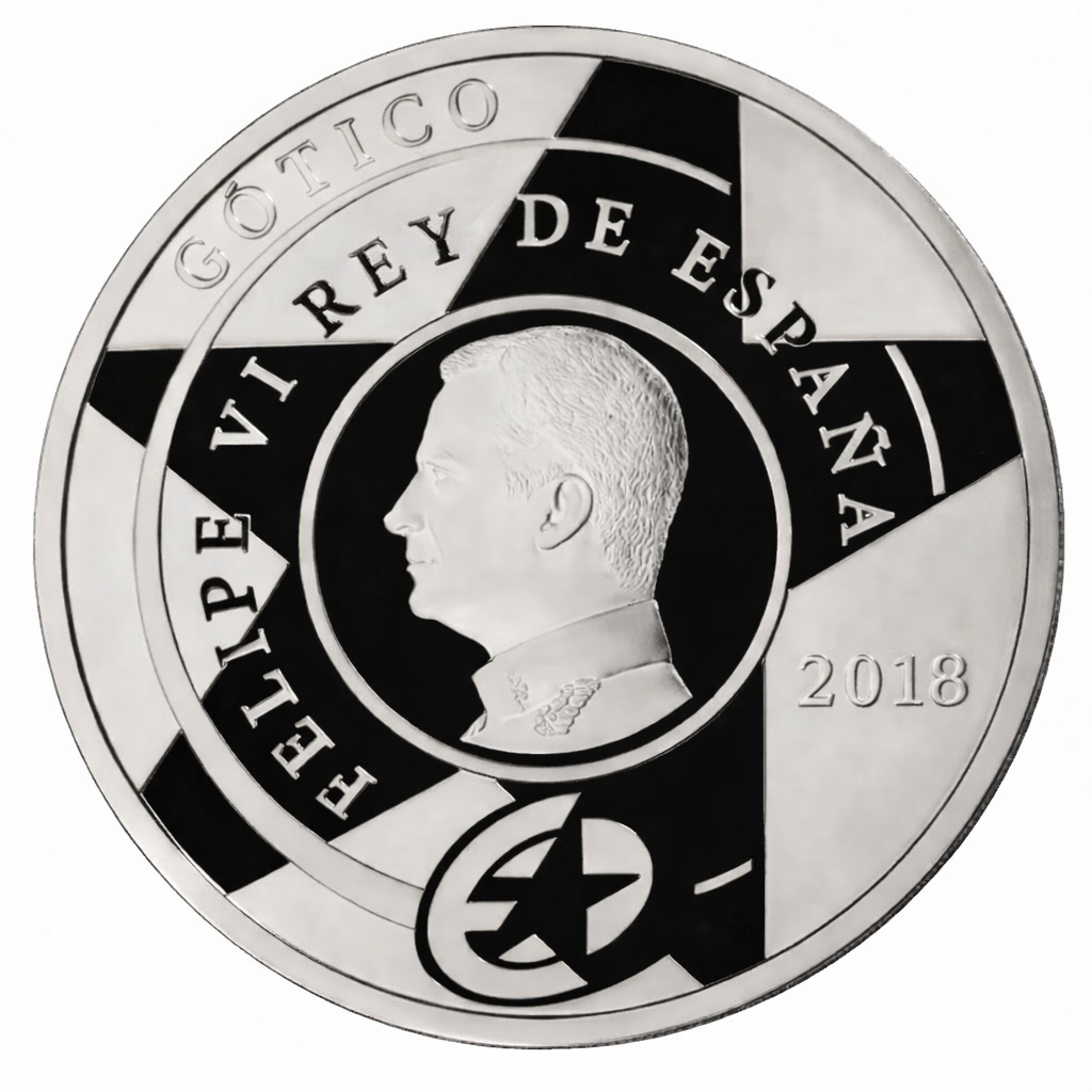Proof 10 euro España 2018 - Barroco y Rococó (En capsula)