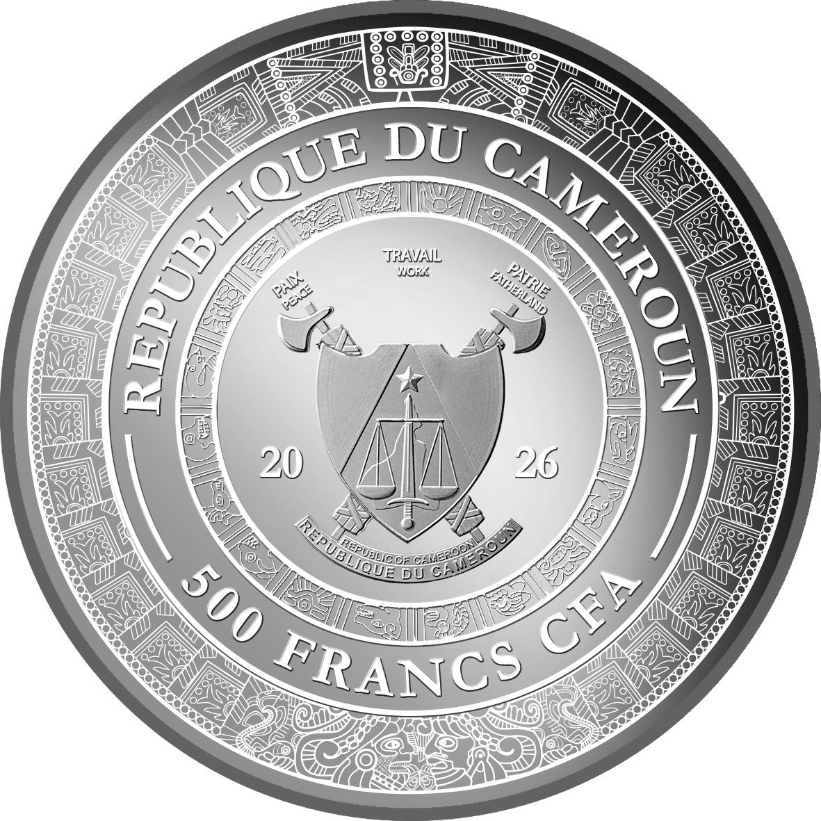 1/4oz Cameroon 2026 - Mexican Cinco Grandes