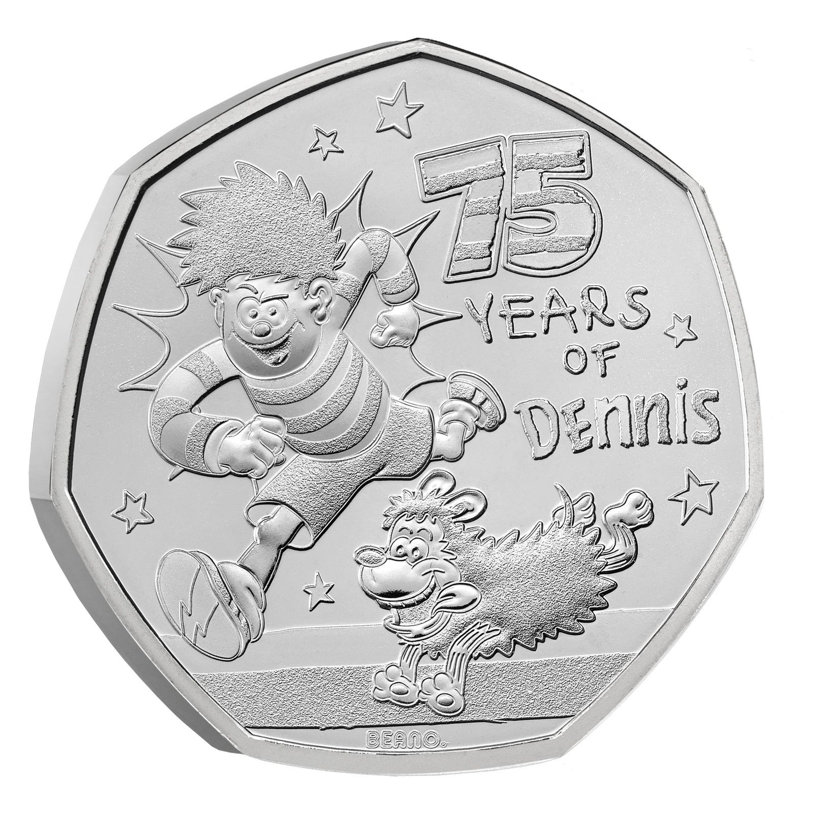 0.50 Pound Reino Unido 2026 - 75 Years of Dennis the Menace