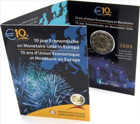 Coincard 2 euro Belgica 2009 - Unión Económica y Monetaria