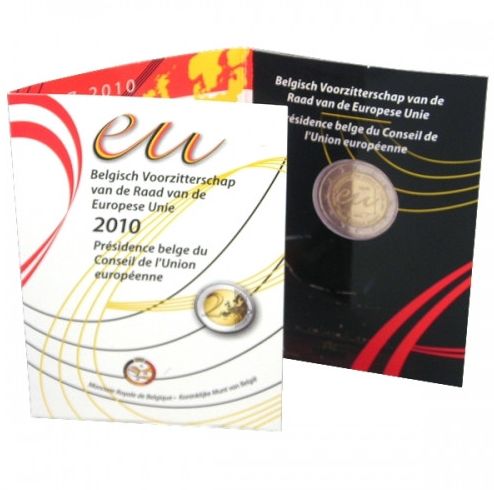 Coincard 2 euro Belgica 2010 - Presidencia Europea