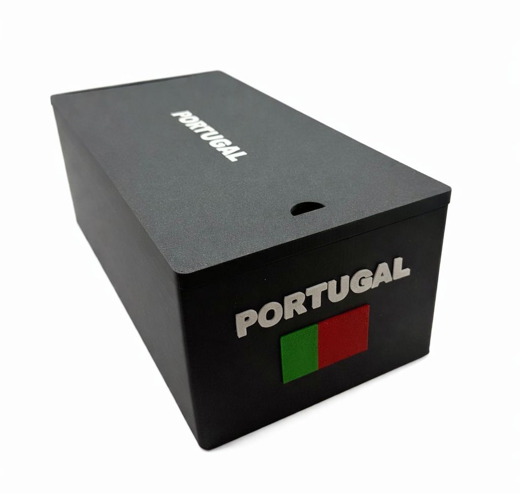 Caja para almacenamiento de 2 euro Proof Portugal