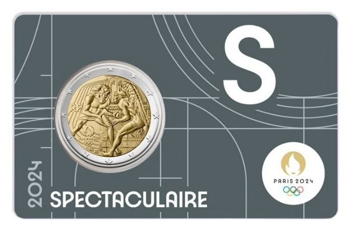 Coincard 2 euro Francia 2024 - JJOO