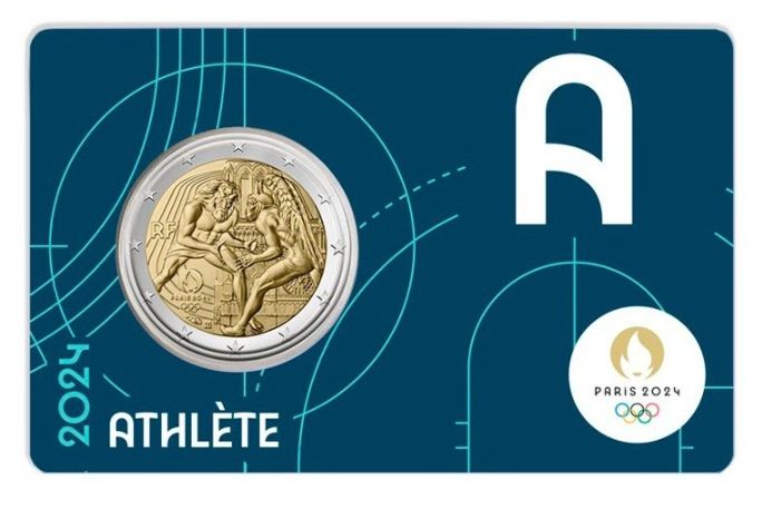 Coincard 2 euro Francia 2024 - JJOO