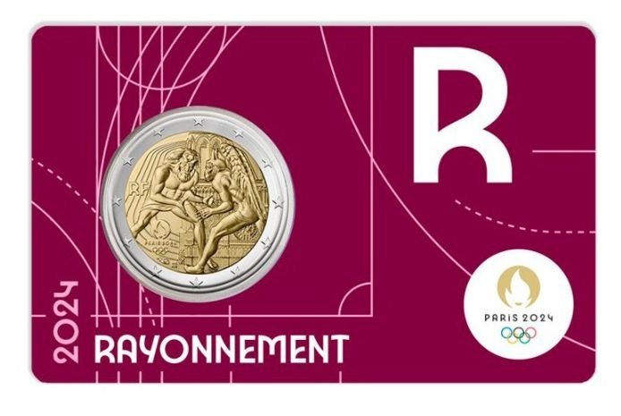 Coincard 2 euro Francia 2024 - JJOO