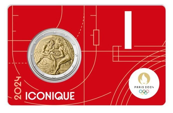 Coincard 2 euro Francia 2024 - JJOO