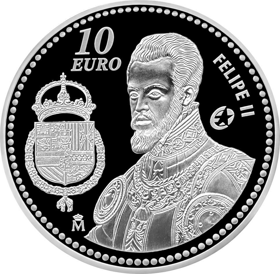 Proof 10 euro España 2009 - Felipe II