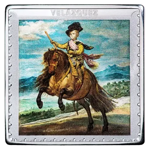 Proof 10 euro España 2019 - Velázquez: El príncipe Baltasar Carlos a caballo Proof 10 euro España 2019 - Velázquez: El príncipe Baltasar Carlos a caballo