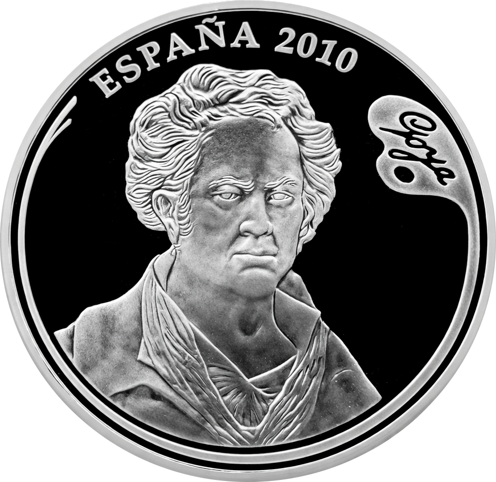 Proof 10 euro España 2010 - Goya: La vendimia