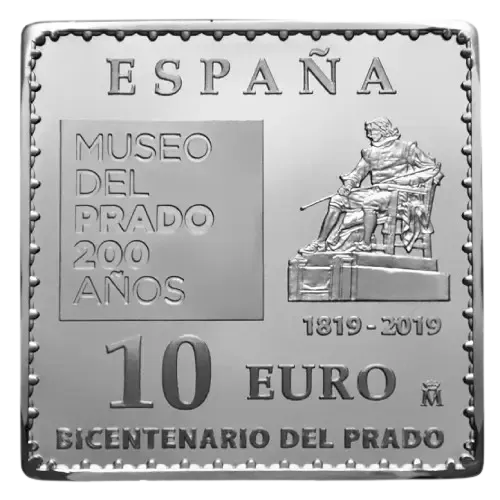 Proof 10 euro España 2019 - Goya: La maja desnuda