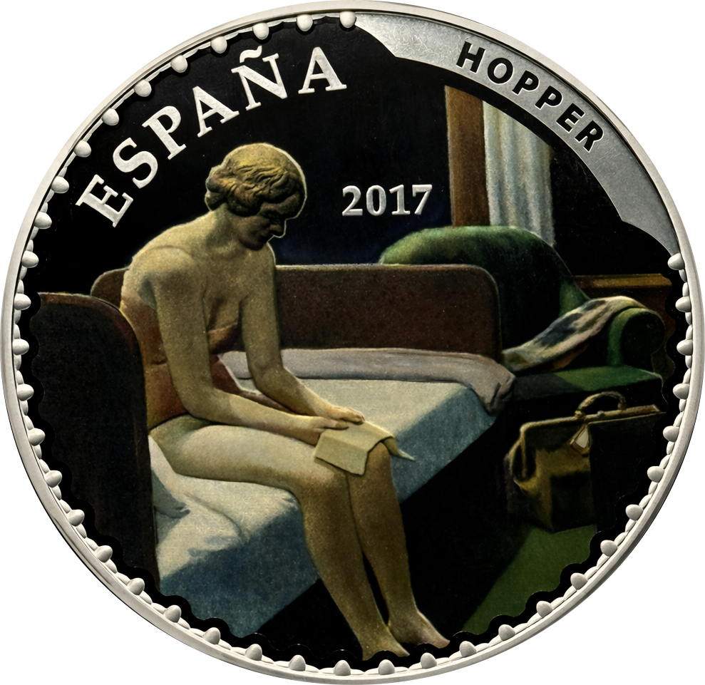 Proof 80 euro España 2017 - Museos del Tesoro