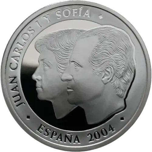 Proof 10 euro España 2004 - Boda del Príncipe de Asturias con Doña Letizia Ortiz Rocasolano