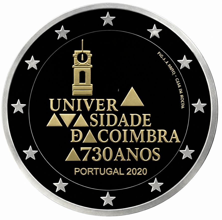 Proof 2 euro Portugal 2020 - Universidad de Coimbra