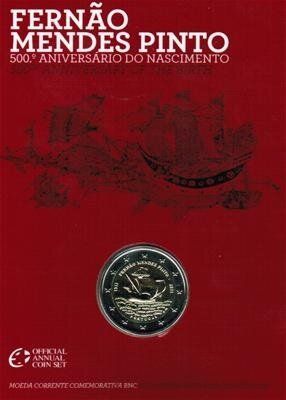 Coincard 2 euro Portugal 2011 - Fernão Mendes Pinto