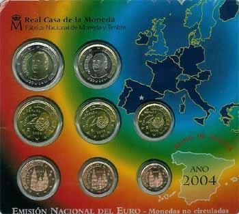 Serie 3,88 euro España 2004