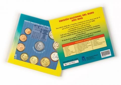 Serie 3,88 euro España 2009 - Canarias