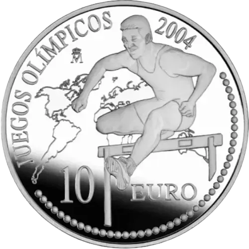 Proof 10 euro España 2004 - Juegos Olímpicos