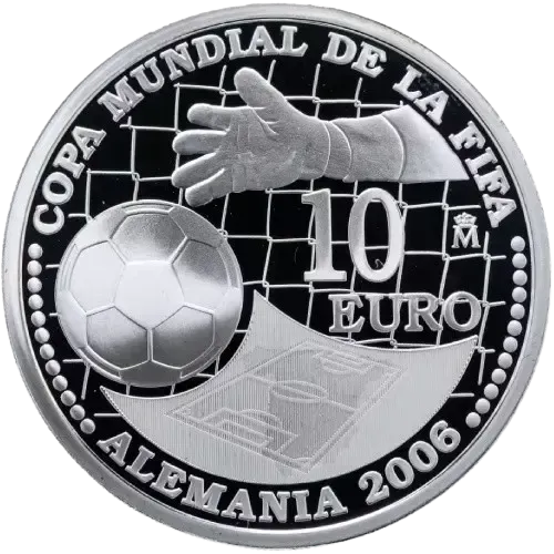 Proof 10 euro España 2004 - Copa Mundial de la FIFA Alemania