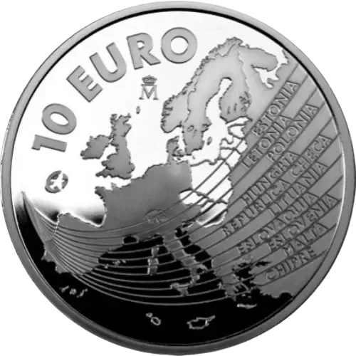 Proof 10 euro España 2004 - Ampliación Unión Europea