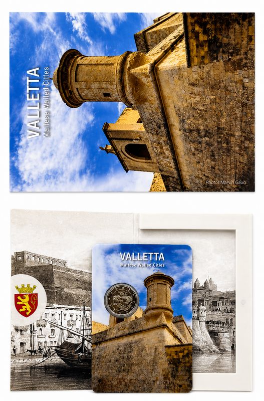 Coincard 2 euro Malta 2026 - Valletta