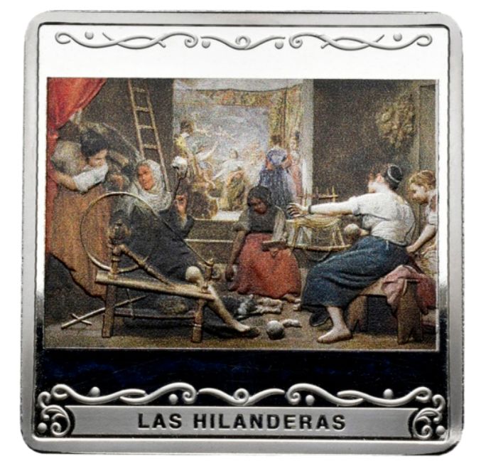 Proof 10 euro España 2024 - Hilanderas