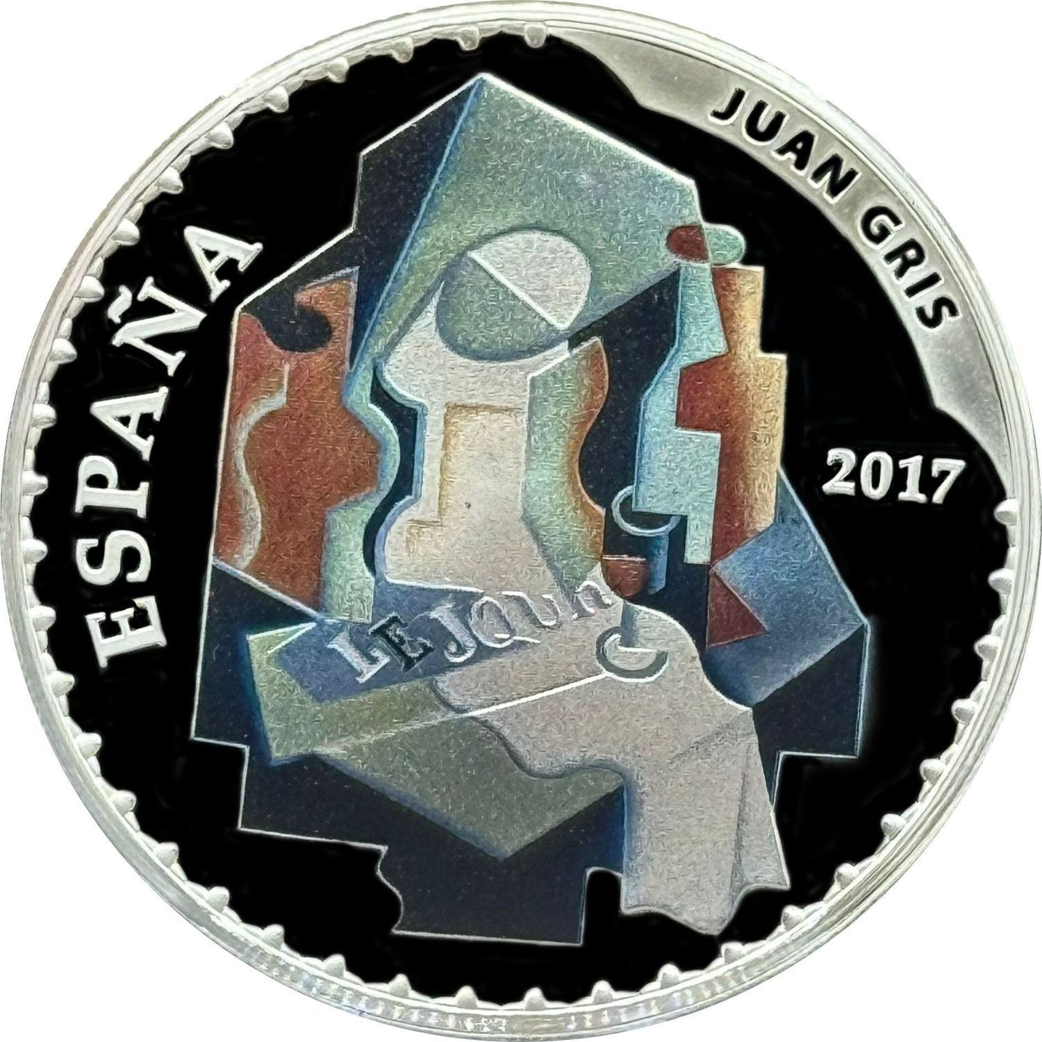 Proof 10 euro España 2017 - Juan Gris & Degas