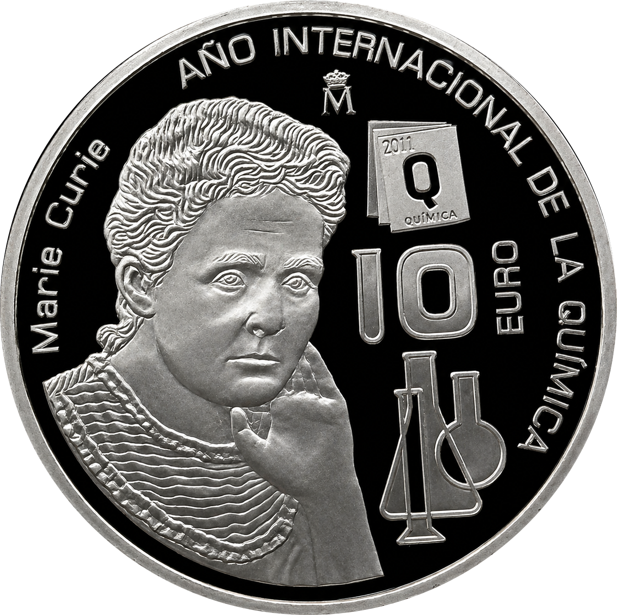 Proof 10 euro España 2011 - Marie Curie