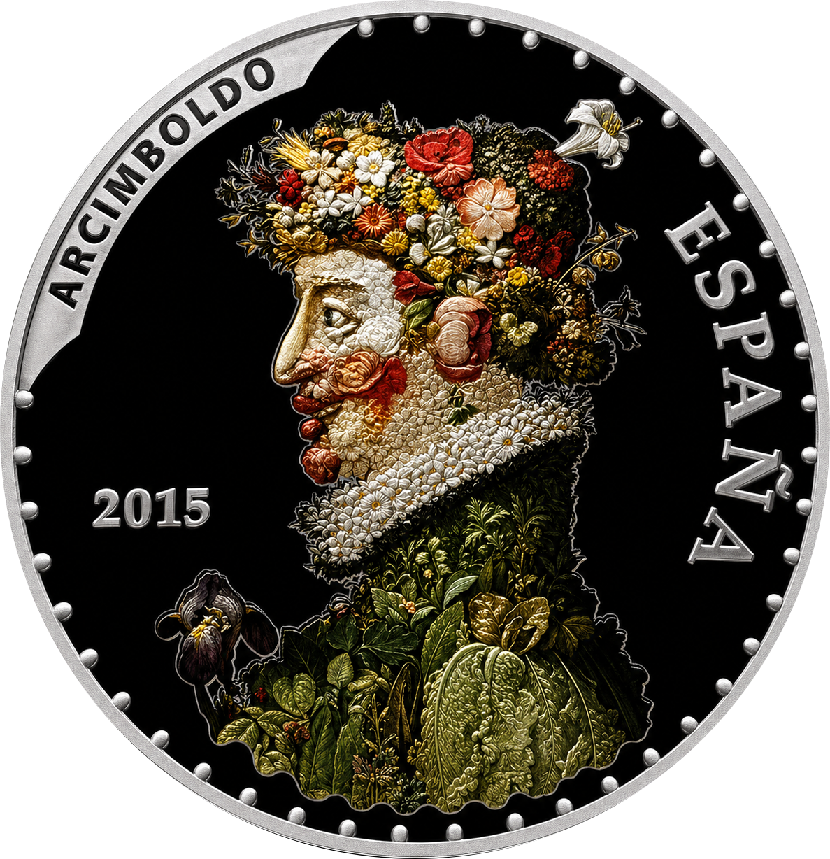 Proof 50 euro España 2015 - Arcimboldo y Velázquez